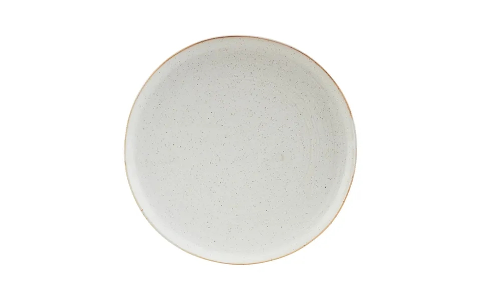 House Doctor Pion Breakfast Plate Ø21.5 Cm Grey-white