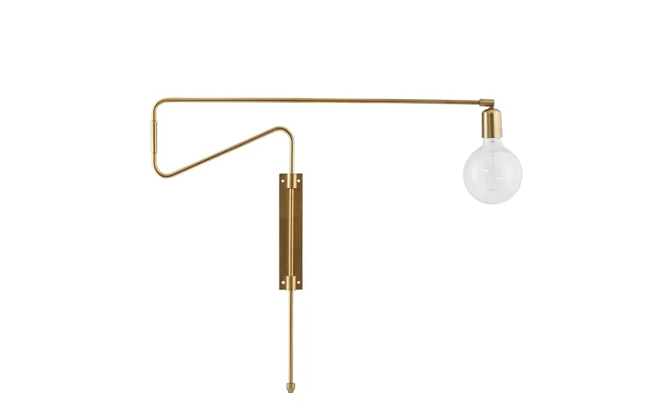 House Doctor Swing Wall Lamp Brass Large - 70 Cm