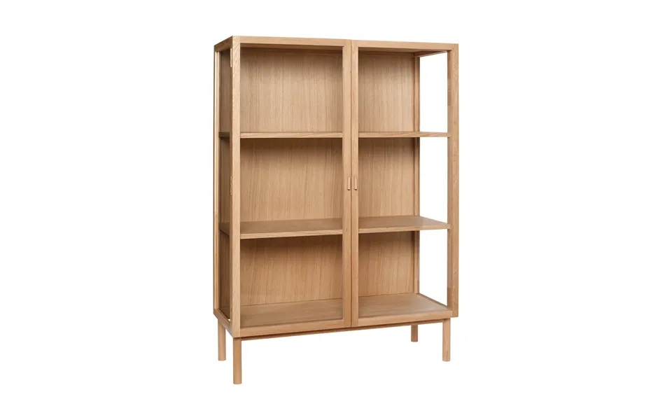 Hübsch Panorama Display Cabinet Small Oak