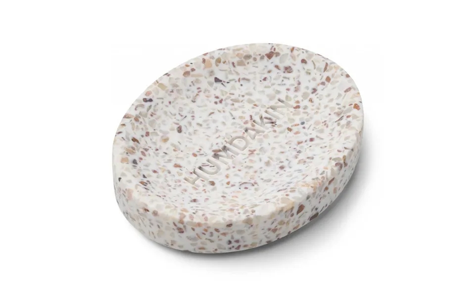 Humdakin Humdakin Terrazzo Soap Dish10x13 Cm White-brown