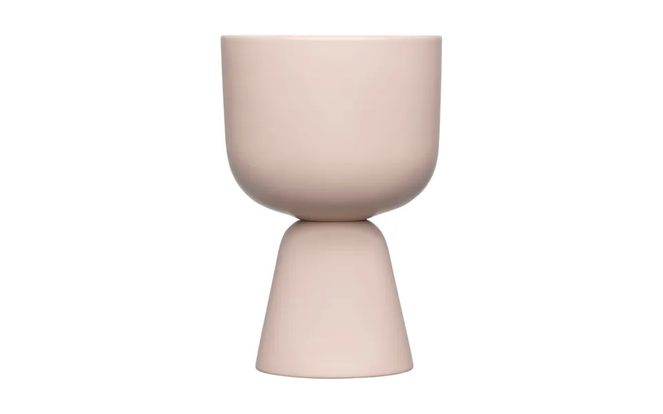 Iittala Nappula Flower Pot Ø12,5 Cm H19 Cm Beige