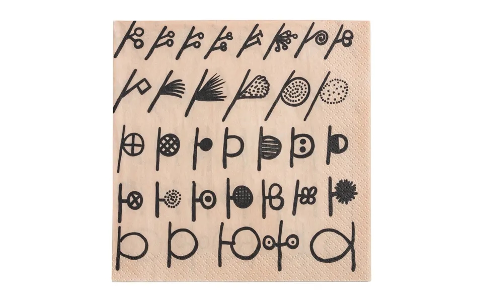 Iittala Oiva Toikka Twig Napkin 20-pack Beige