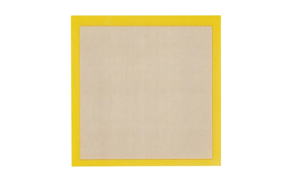 Iittala Play Paper Napkins 33x33 Cm 20-pack Beige-yellow