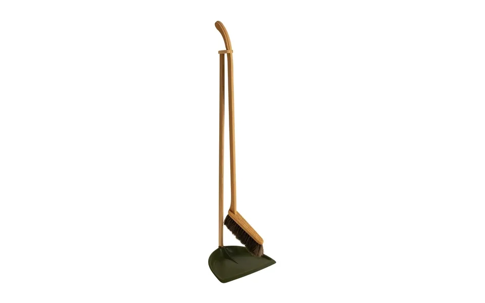 Iris Hantverk Iris Hantverk Dustpan & Brush Set Moss Green