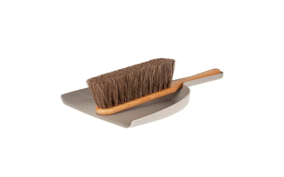 Iris Hantverk Iris Hantverk Dustpan & Brush Set Small Granite Grey