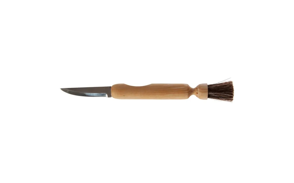 Iris Hantverk Iris Hantverk Mushroom Knife With Brush Birch