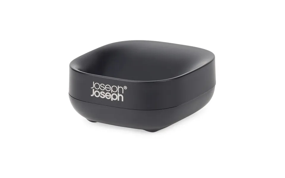 Joseph Joseph Slim Compact Soap Dish 8.4 Cm Black