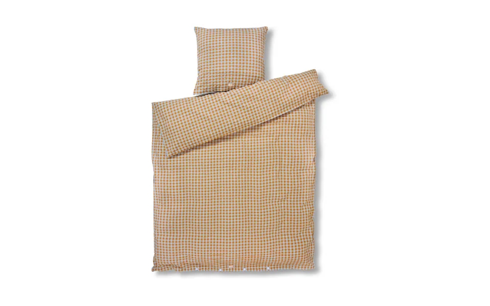 Juna Bæk&bølge Bed Set 150x210 Cm Light Blue Sand