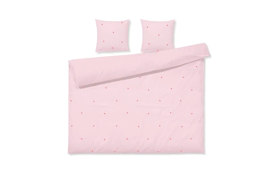 Juna Daisy Bed Set 220x220 Cm Pink-red