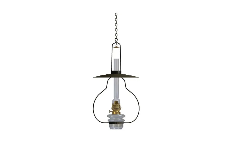 Karlskrona Lampfabrik Lyckeby Kerosene Lamp 61 Cm Black