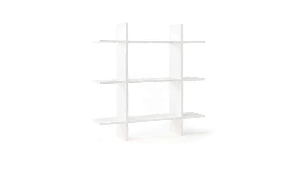 Kid's Concept Star Wall Shelf 3 Shelves White