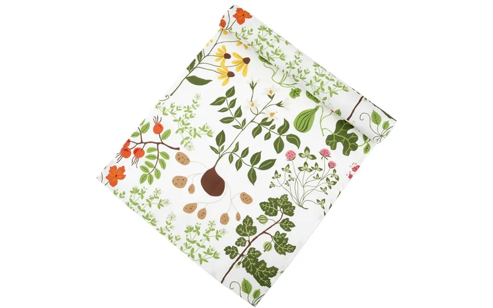 Klippan Yllefabrik Leksand Table Runner White