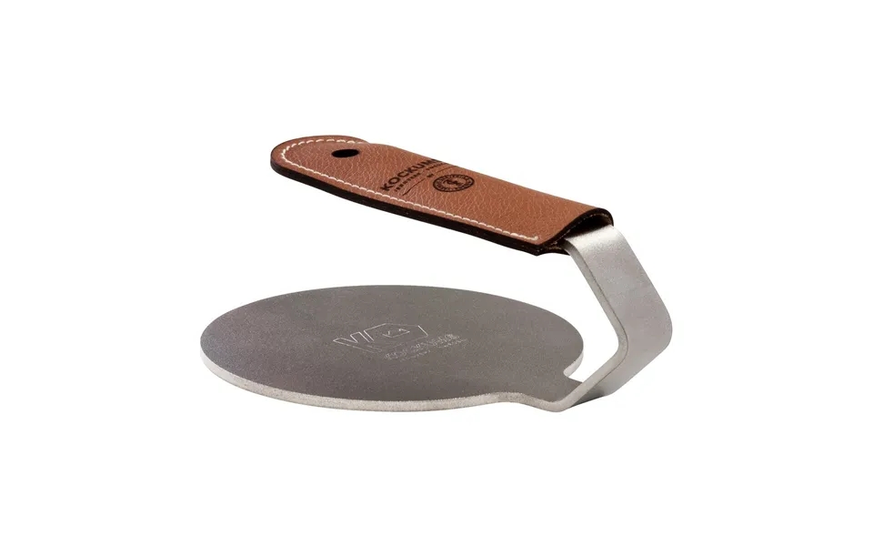 Kockums Jernverk Kockums Hamburger Press With Handle Protector Stainless Steel-leather