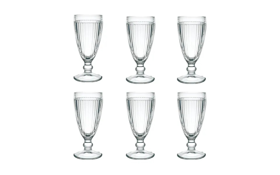 La Rochère Antoaise Beaker 29 Cl 6-pack Clear