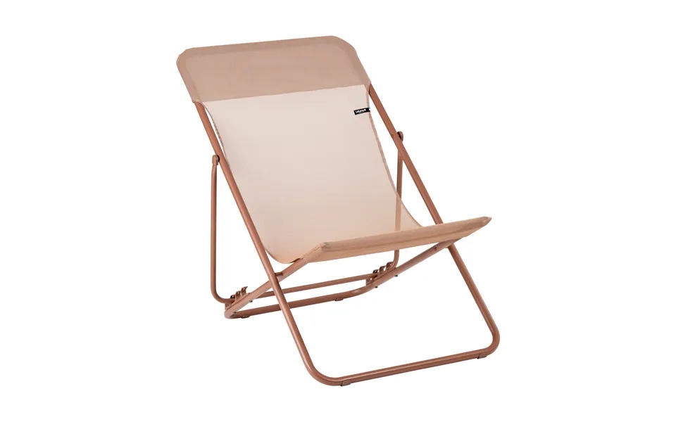 Lafuma Maxi Transat Sun Lounger Canyon Terracotta