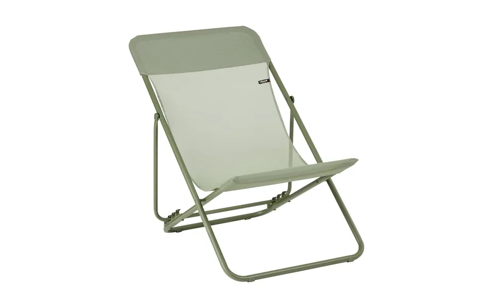 Lafuma Maxi Transat Sun Lounger Moss Green