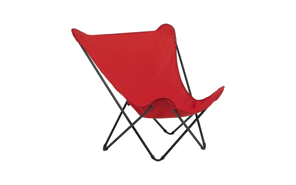 Lafuma Popup Xl Seville Sun Lounger Garance Red