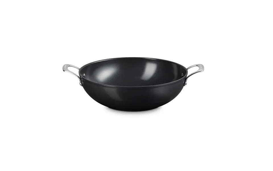 Le Creuset Ceramic Wok Pan 2 Handles 32 Cm