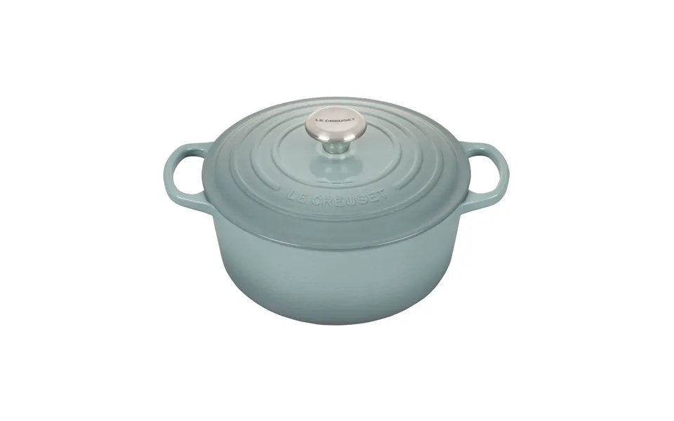 Le Creuset Le Creuset Signature Round Casserole 4.2 L Sea Salt