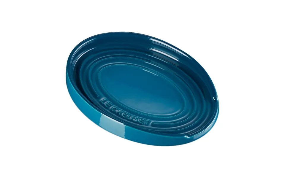 Le Creuset Oval Holder For Serving Spoon Deep Teal