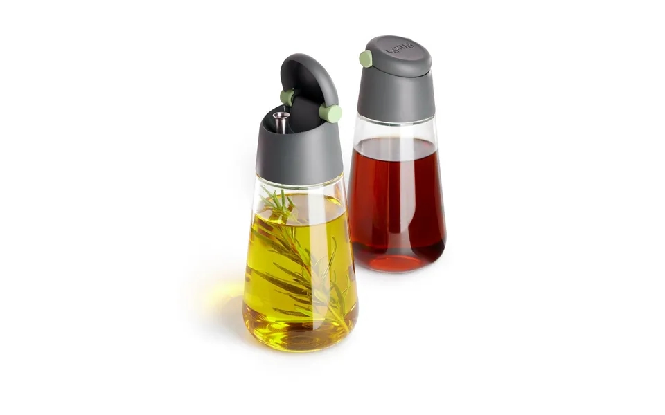 Lékué Lékué Oil Vinegar Bottle 2-pack Grey