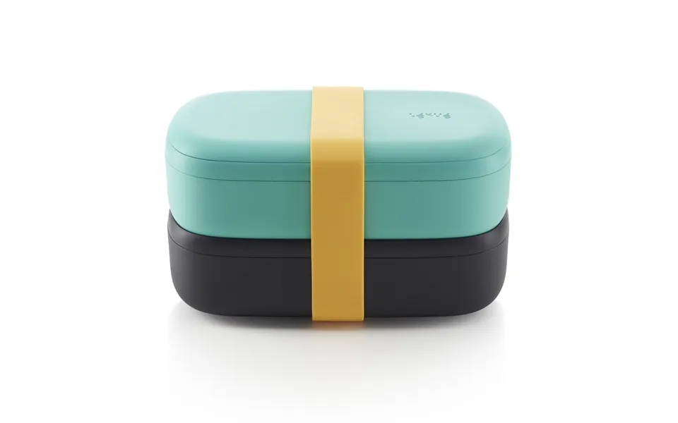 Lékué Lékué To Go Lunch Box 2 Pieces Green