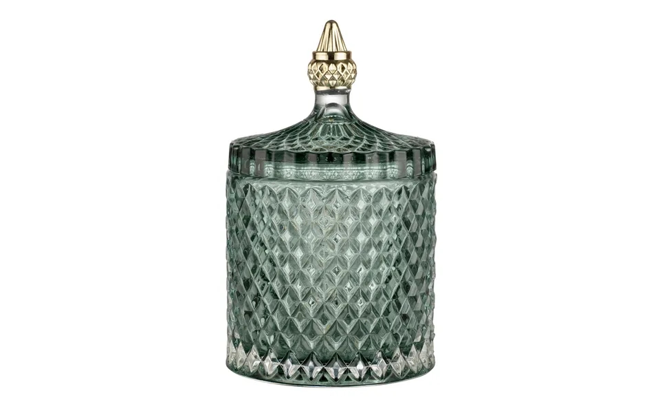 Lene Bjerre Miya Storage Jar With Lid Ø10.5 Cm Green