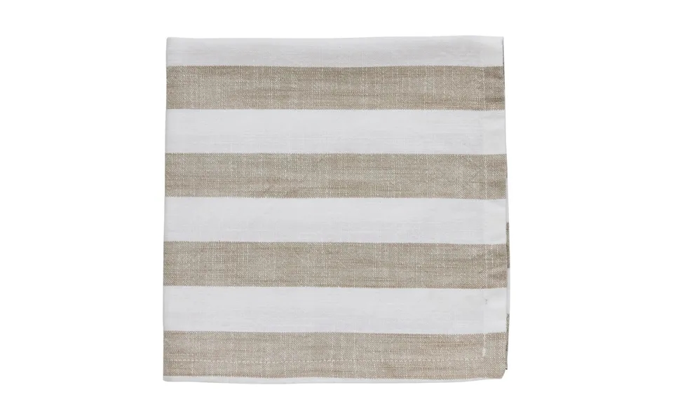 Lene Bjerre Olivia Cotton Napkin 40x40 Cm Off White-linen