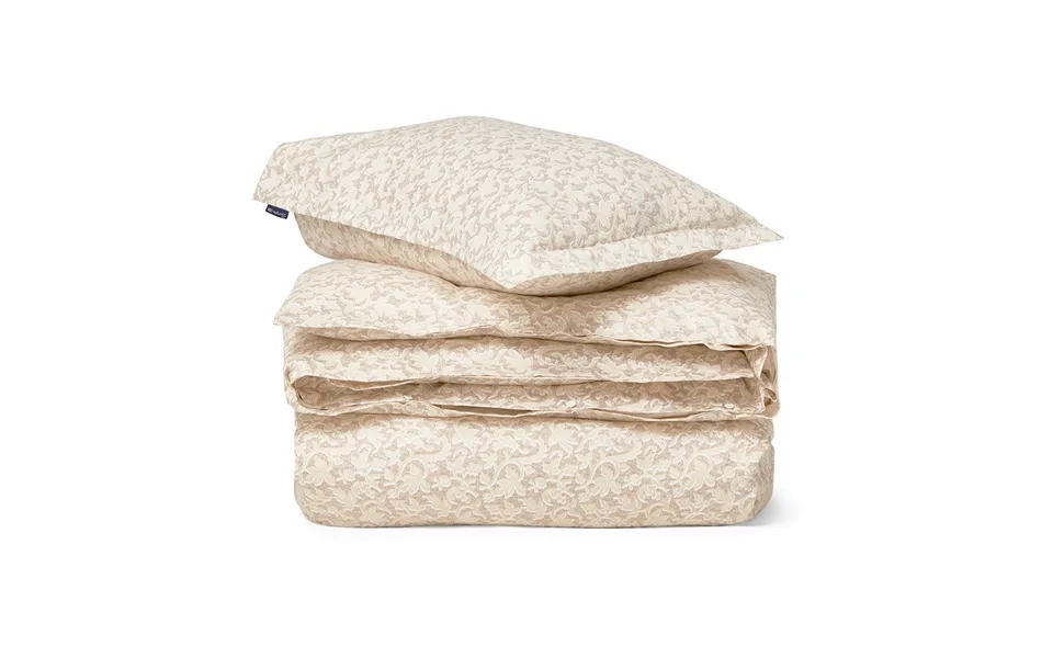 Lexington Grapevine Printed Bedding Set 220x220 Cm Beige