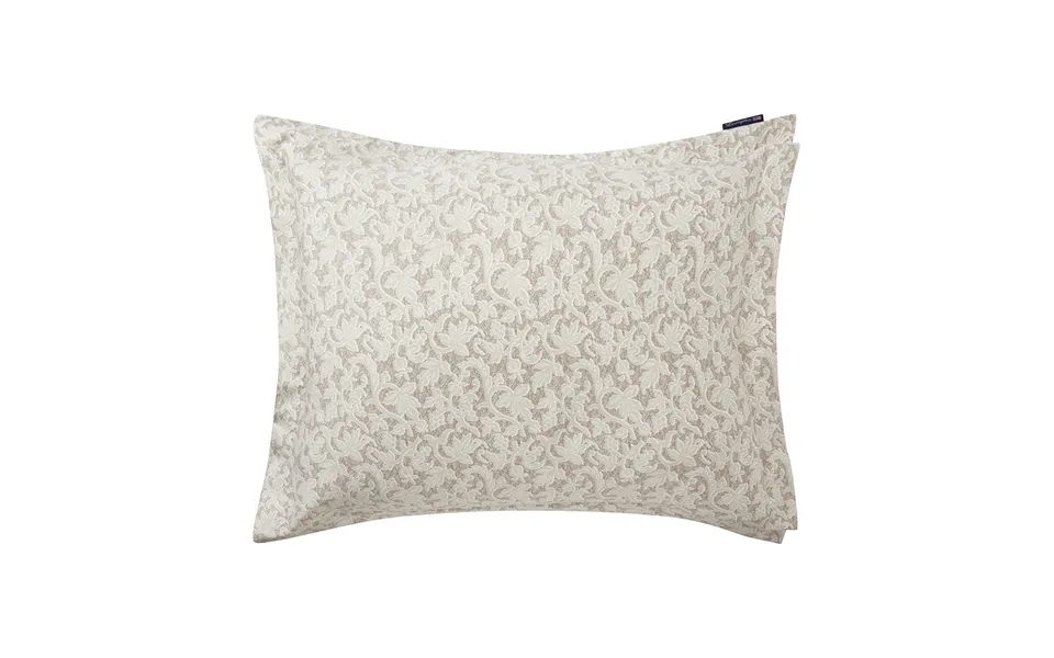 Lexington Grapevine Printed Pillowcase 50x60 Cm Beige