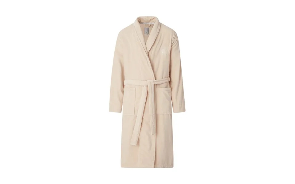 Lexington Hotel Velour Bathrobe M Beige