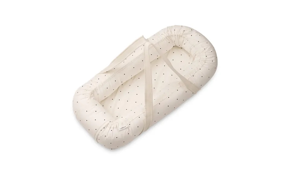 Liewood Gro Printed Babynest Classic Dot Creme De La Creme