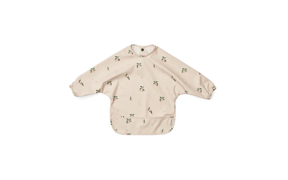 Liewood Merle Bib With Sleeve Peach-sea Shell Mix