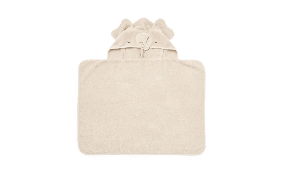 Liewood Vilas Elephant Hooded Towel Baby Sandy