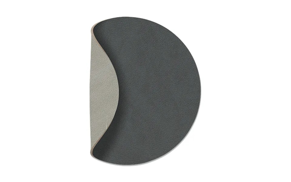 Lind Dna Cloud Coaster Reversible Circle 1 Pcs Anthracite-light Grey