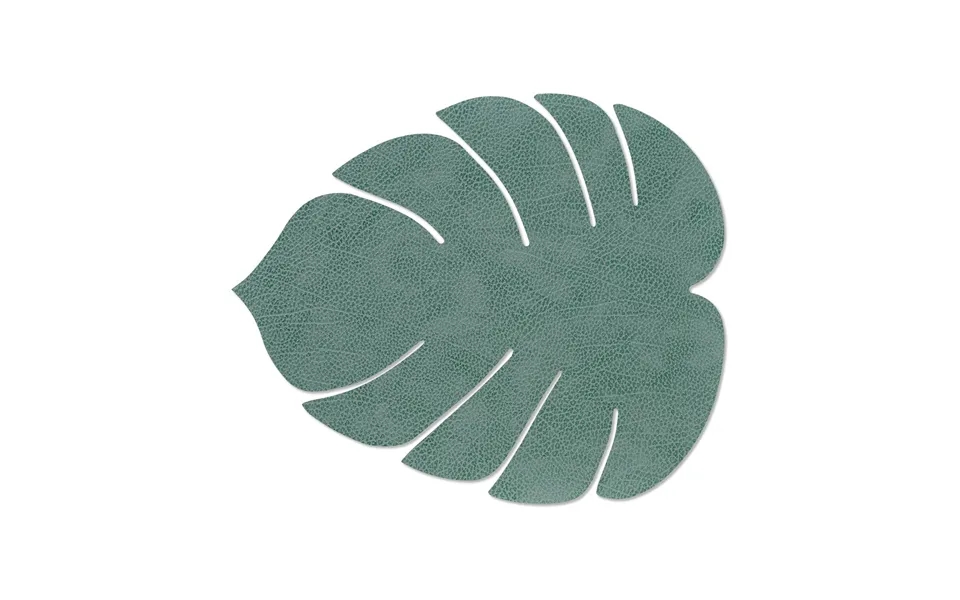 Lind Dna Monstera Leaf Hippo Placemat L Pastel Green