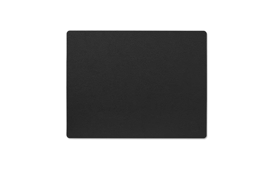 Lind Dna Serene Placemat Square M 26.5x34.5 Cm Black