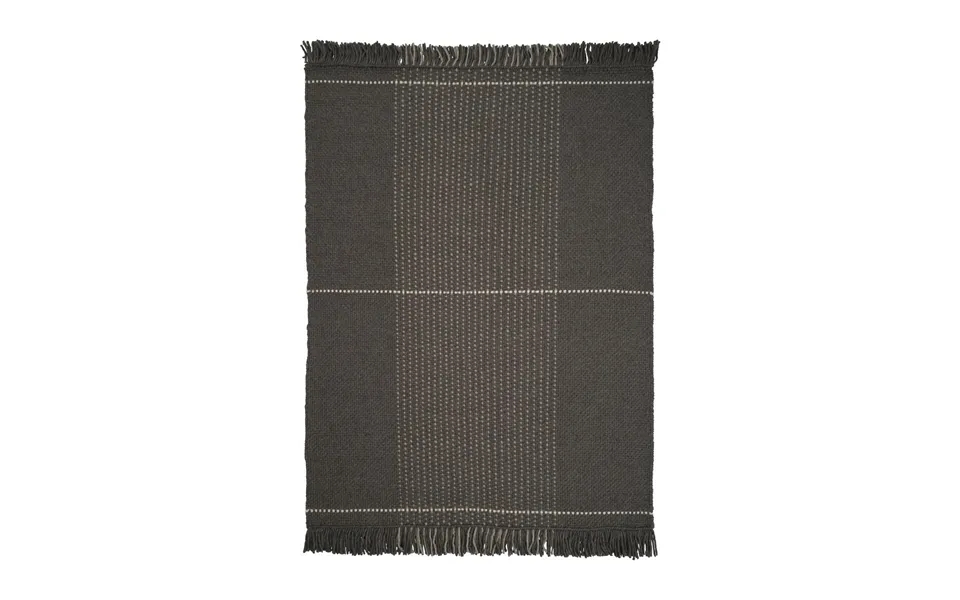 Linie Design Awakened Mind Wool Carpet 200x300 Cm Charcoal