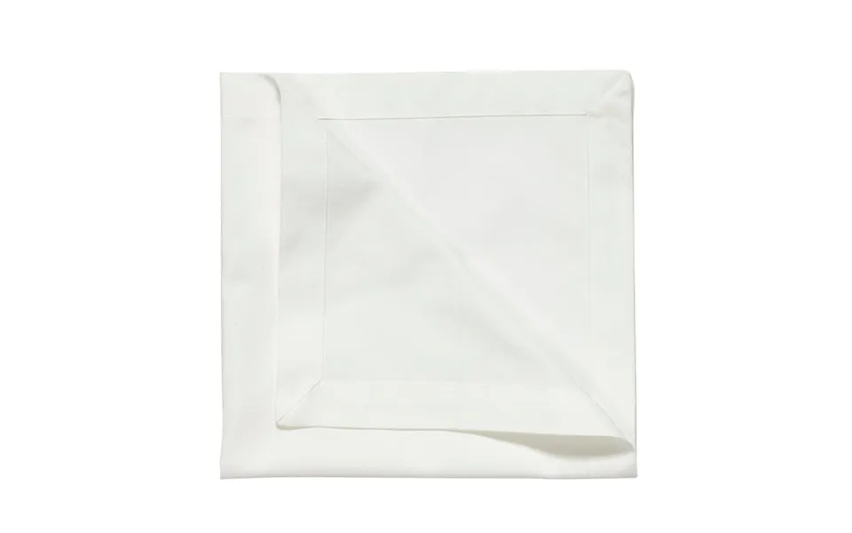 Linum Robert Napkins 4-pack White