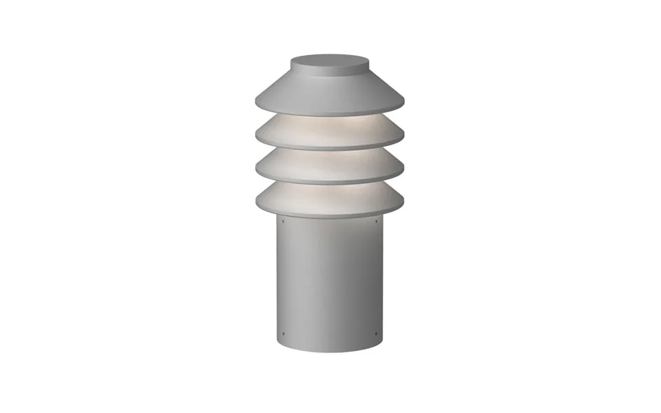 Louis Poulsen Bysted Garden Short W O Adapter Bollard Aluminum