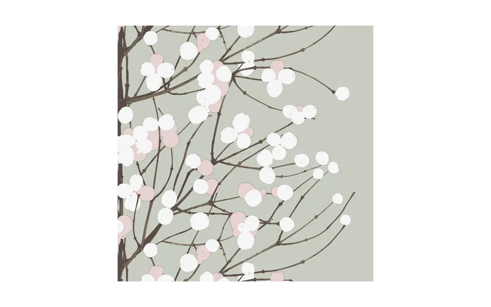 Marimekko Lumimarja Napkin 33x33 Cm 20-pack Sage