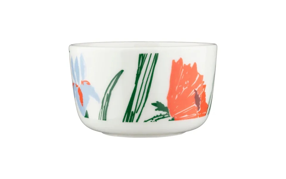 Marimekko Puutarhakutsut Bowl 2.5 Dl White-green-orange