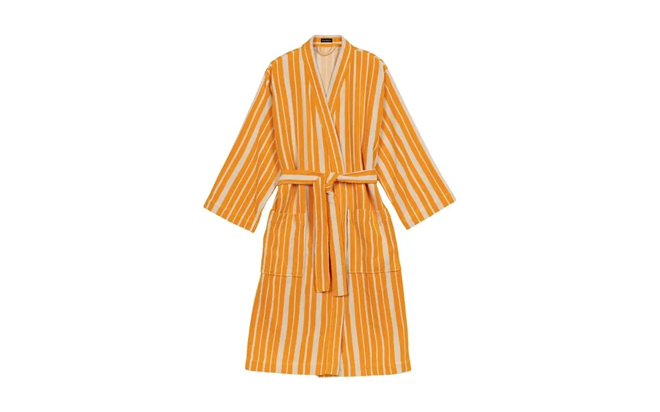 Marimekko Raide Bathrobe Yellow Xl