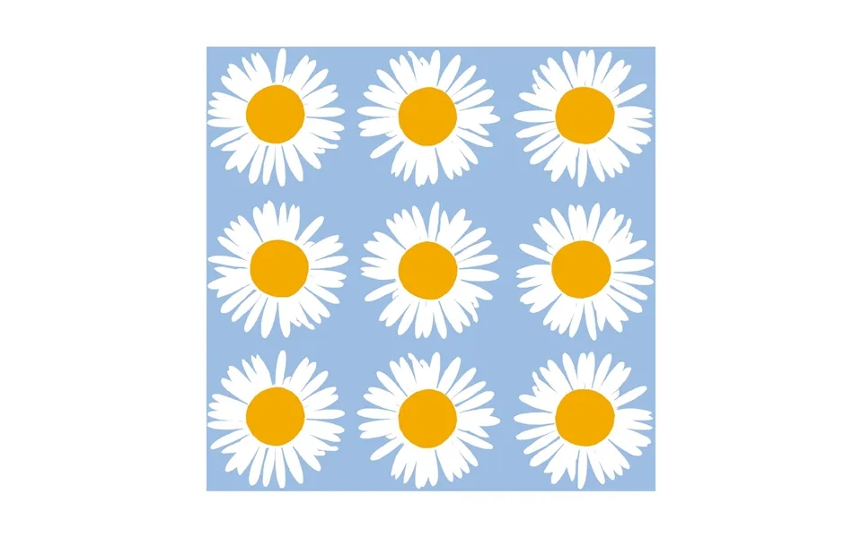 Marimekko Sunflower Napkin 33x33 Cm 20-pack Blue