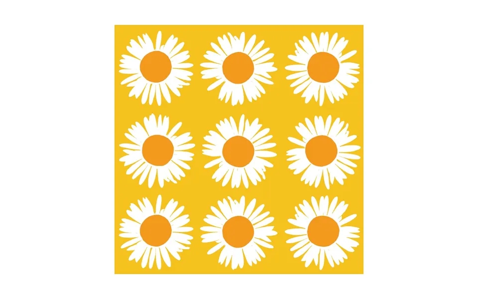Marimekko Sunflower Napkin 33x33 Cm 20-pack Yellow