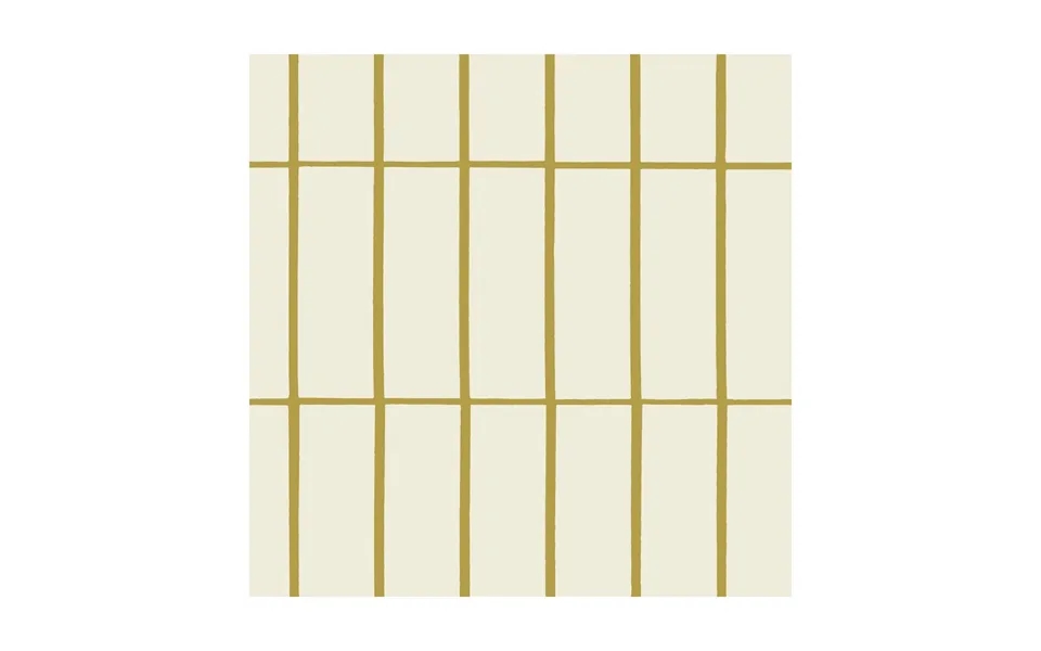 Marimekko Tiiliskivi Napkin 33x33 Cm 20-pack Beige-gold
