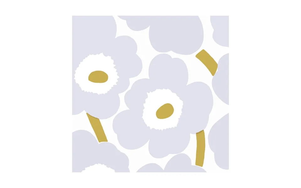 Marimekko Unikko Napkins 33x33 Cm 20-pack Gray