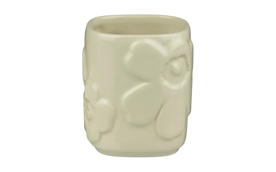 Marimekko Unikko Toothbrush Holder Beige