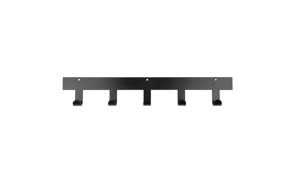 Maze Only Hooks Coat Rack Black