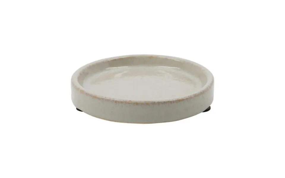 Meraki Datura Soap Dish Ø12.5 Cm Shellish Grey